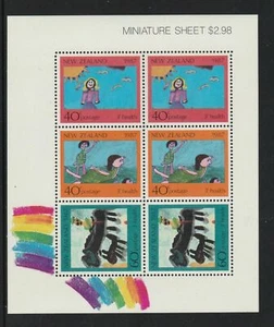 New Zealand 1987 - Health - Outdoor Activities - Miniature Sheet - MNH - Picture 1 of 1