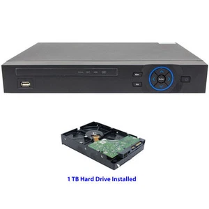 DVR HD CVI 4 canali, funziona con telecamere CVI, analogiche e IP (2CH) + HDD 1 TB installato - Foto 1 di 5