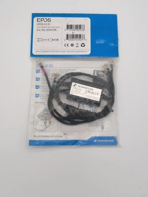 Cabo adaptador Sennheiser EPOS Cisco para Elec. Interruptor de gancho CEHS-CI 01 1000746 - Imagem 1 de 2