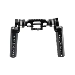 Empuñadura de mango roseta estándar NICEYRIG ARRI M6 D31,8 mm para plataforma de almohadilla de hombro de 15 mm - Imagen 1 de 9