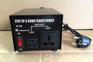 NEW VOLTAGE CONVERTER 750 Watt USA Transformer 230V-110V Converter 750W 100V - Picture 1 of 1