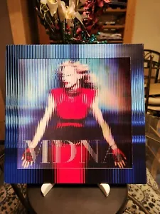 Madonna MDNA Deluxe Edition Holographic Vinyl LP Sleeve - Imagen 1 de 1