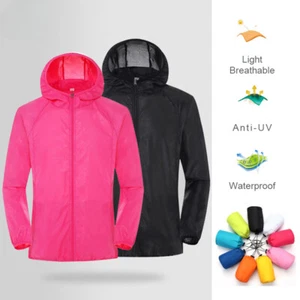 Chaqueta de Senderismo Impermeable Secado Rápido Camping Caza Ropa Protección Solar - Imagen 1 de 17