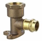 SmarteX-Press 25mm x 1" BSP Female Elbow Plate Press fittings for Copper tube