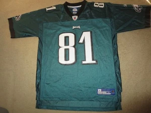 Terrell Owens #81 Philadelphia Eagles Reebok Super Bowl NFL Jersey XL - Picture 1 of 3