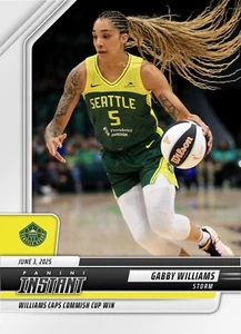 2025 PANINI INSTANT WNBA #47 GABBY WILLIAMS - TIRATURA 74 - Foto 1 di 2