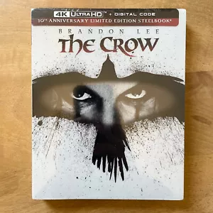 The Crow (4K UHD, 1994) OOP/MINT/SEALED 30th Anniversary Steelbook Brandon Lee! - Picture 1 of 7