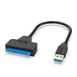 USB 3.0 to SATA 2.5" External Hard Disk Drive Adapter Reader For SSD HDD Cable - Photo 1/7