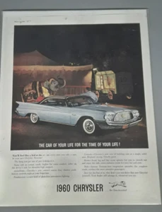 "Original 1960 Chrysler Magazin Anzeige ""You'll Feel Like a Kid at the Circus" - Bild 1 von 1