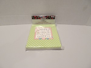 Mary Engebreit Happiness Must Be Grown In One's Garden 10 Note Cards w Envelopes