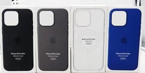 Coque souple en silicone véritable Apple avec MagSafe pour Apple iPhone 16 Pro Max 6,7" - Photo 1 sur 19
