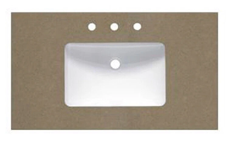 Fairmont Designs TQ-S3622MA8 Tops 2 perfiles salpicadero moca 36 3/8”x22” Foto 1 de 1