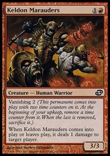 Keldon Marauders x4 4x Planar Chaos NM MTG