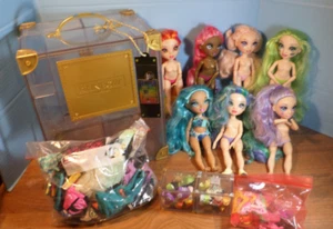 Rainbow High Doll Lot~ 7 Dolls~ Deluxe Fashion Closet~Shoes~Clothes~Accessories - Picture 1 of 24
