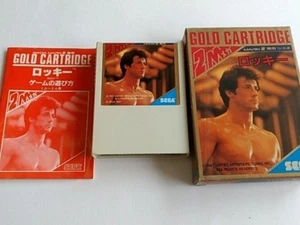 Rocky para SEGA Mark 3,SG-3000, cartucho, manual, juego en caja/probado-A- - Imagen 1 de 12