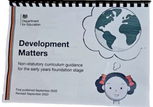Updated New Development Matters EYFS Full Colour Early Years Spiral Bound - Picture 1 of 9