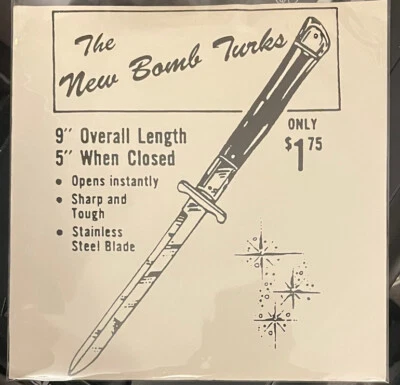 NEW BOMB TURKS Sharpen Up 7" Livids devil dogs hookers didjits antiseen Entombed Foto 1 de 2