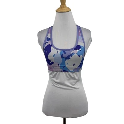Nike Sports Bra Womens XS Extra Small Amethyst Racerback High Support Mesh Back - Image 1 of 4