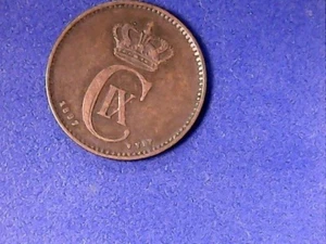 1897 Denmark 2 Ore - VF - Picture 1 of 2