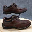 Dockers Shoes Mens 8 M Moc Toe Oxford Stain Defender Brown Leather Lace Up