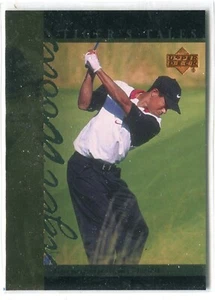 UD 2001 cubierta superior golf Tiger Woods Tiger's Tales tarjeta de novato a radiocontrol #tt13 pga tour - Imagen 1 de 1
