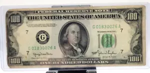 1950 $100 ONE HUNDRED DOLLARS FRN FEDERAL RESERVE NOTE CHICAGO, IL - Picture 1 of 2