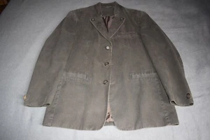 Luis Steindl Stehkragen Jacke Tracht anthrazit Stickerei Gr. 50 sehr gut - Bild 1 von 6