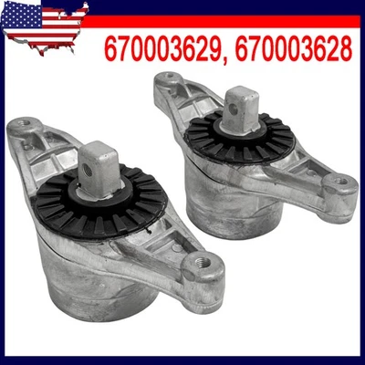 For 2014-2017 Maserati Ghibli 2013-2016 Quattroporte AWD 2×Front Engine Mounts Foto 1 de 4