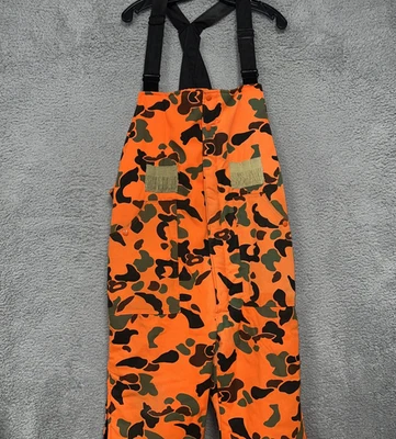 Baberos de caza Woolrich de colección para hombre talla L naranja brillante camuflaje pato en general hechos en EE. UU. Foto 1 de 4