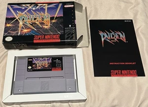 Raiden Trad - Super Nintendo SNES - COMPLETO - MUY BONITO/LIMPIO - *ENVÍO Y DEVOLUCIÓN GRATIS* - Imagen 1 de 11