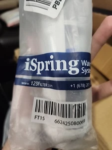 iSpring FT15 Inline Post Carbon Filter Replacement Cartridge 1/4” Quick Disc - Picture 1 of 2