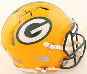 Brett Favre signierter Packers Full-Size authentischer On-Field Speed Helm (Beckett) B - Bild 1 von 3