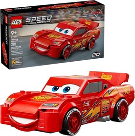 LEGO Speed Champions Lightning McQueen 77255 - Disney Pixar Cars Race Car Toy