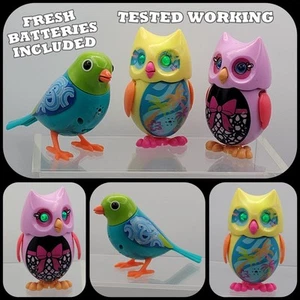 Digi Owls Digibirds Birds Archer Electronic Pet Charm 3x Lot Working 2007 - READ - Picture 1 of 24