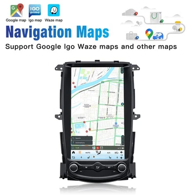 13.8" Tesla Screen GPS Navi Android Auto CarPlay for Nissan 370Z 2008-2018 - Image 1 of 4