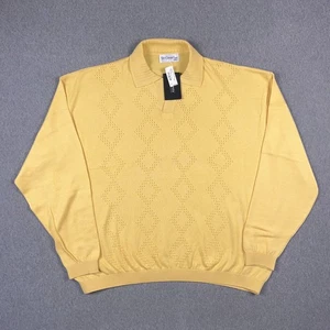 Neu mit Etikett St. Croix Hemd Herren 3XL offen Polo Mesh Argyle maisgelb hergestellt in den USA $ 328 - Bild 1 von 11