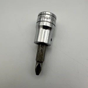 Snap-on 3/8" Drive Pozidriv #2 Tip Bit Socket Driver FPD 22 USA - Picture 1 of 4