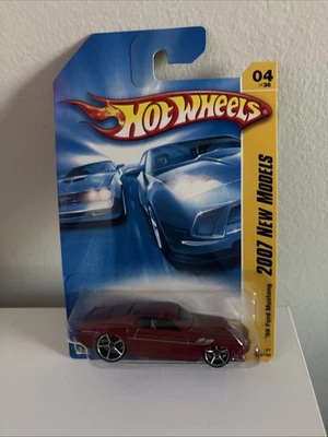 Hot Wheels 2007 New Models '69 Ford Mustang Red 004/180 - Image 1 of 2