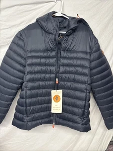 Save The Duck Ultra Light Puffer Jacket Mens XL Blue Full Zip Plumtech NWT - Picture 1 of 12