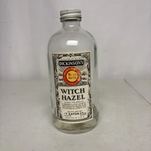 Vintage Dickinson's Witch Hazel Bottle 16 oz, Bottled by T.Eaton Co. Canada - Bild 1 von 5