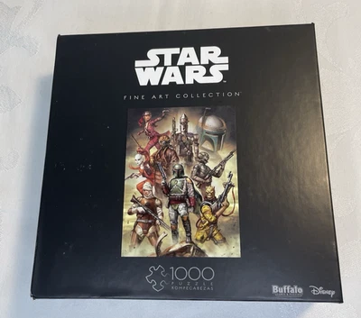 Star Wars - Colección de Bellas Artes - Villainy Bounty Hunters - Rompecabezas de 1000 Piezas NUEVO Foto 1 de 4
