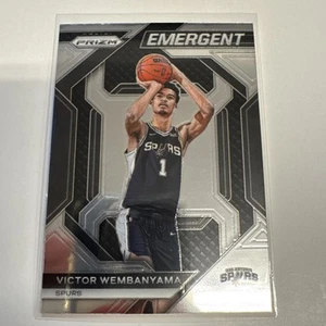 2023-24 Panini Prizm Emergent #12 Victor Wembanyama RC Wemby San Antonio Spurs - Picture 1 of 6
