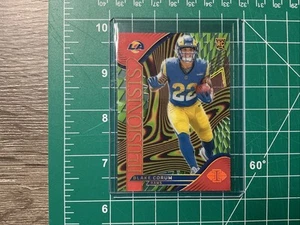 2024 Panini Illusions - Illusionists Blake Corum #11 Red 196/199 (RC) Rams - Picture 1 of 2