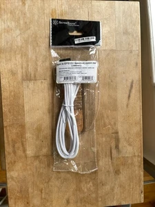 Silverstone SST-PP07-EPS8W (White) 8pin to EPS12V 8(4+4)Pin Connector Cable - Picture 1 of 1