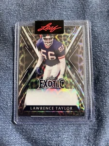 2023 Leaf Exotic 1/1 Pre-Production Proof Lawrence Taylor Giraffe - Picture 1 of 2