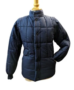 Mark Regent Reversible Padded Winter Jacket Zip off sleeves - Navy / Star - XS S - Picture 1 of 7