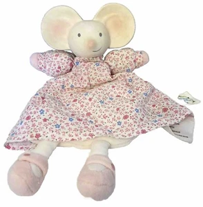 Meiya Alvin The Mouse Plush Lovey Toy Rubber Head Floral Dress 10 Inches - Picture 1 of 5