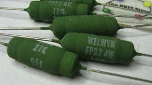 Película metálica Welwyn FP32 4W 27000 ohmios 27K resistencia 10 % - NOS cantidad 50 - Imagen 1 de 2