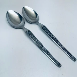EKCO ETERNA JAPAN Acciaio Inox "XANADU" 2 CUCCHIAINI - Accento Nero, Rotoli - Foto 1 di 2