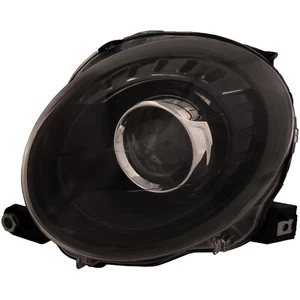 Headlight For 12-19 FIAT 500 CAPA Certified Driver Left Side Halogen Headlamp - Picture 1 of 8